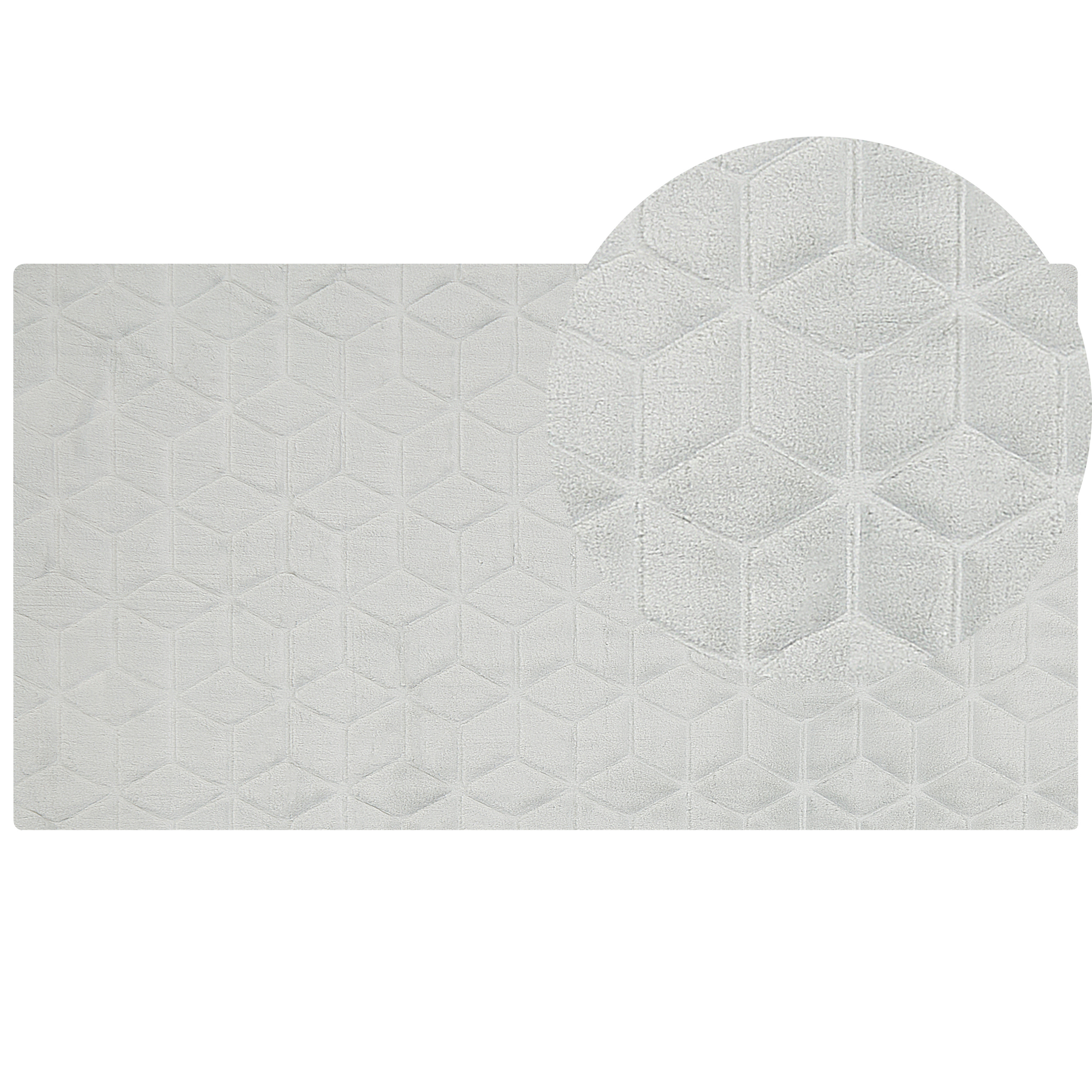 Tekoturkismatto THATTA Vaaleanharmaa 80 x 150 cm