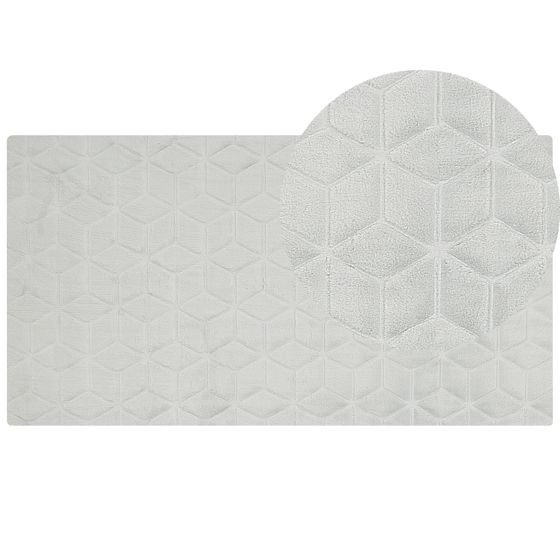 Tekoturkismatto THATTA Vaaleanharmaa 80 x 150 cm