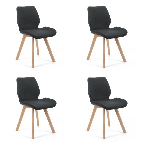 Akord Tuoli Musta 40x53x42