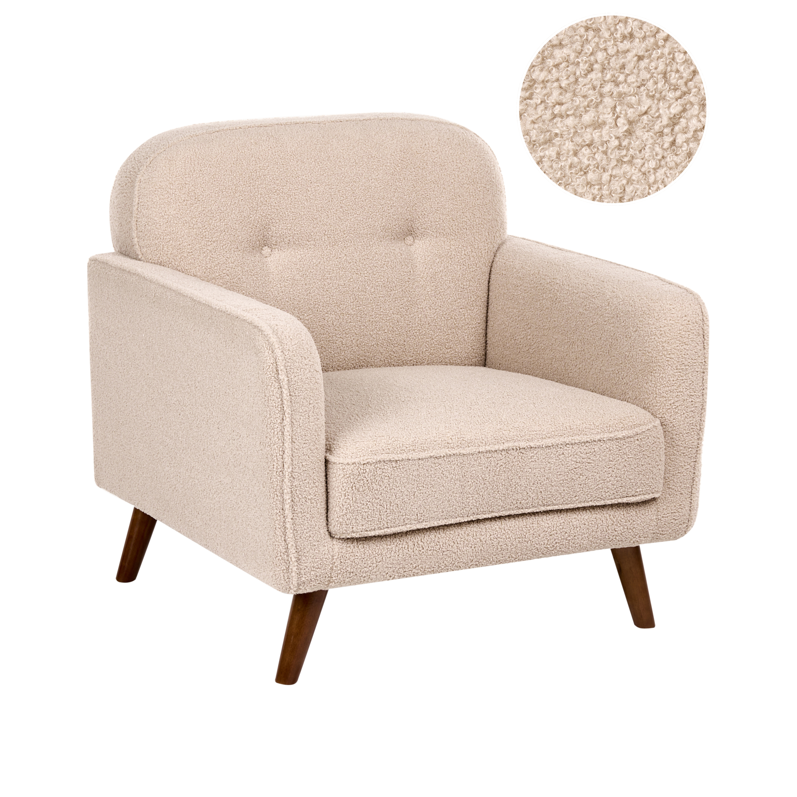 Nojatuoli ETTRUM Buklee Beige