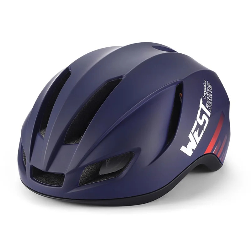 Kevyt pyöräilykypärä LED-taustavalolla - Violetti