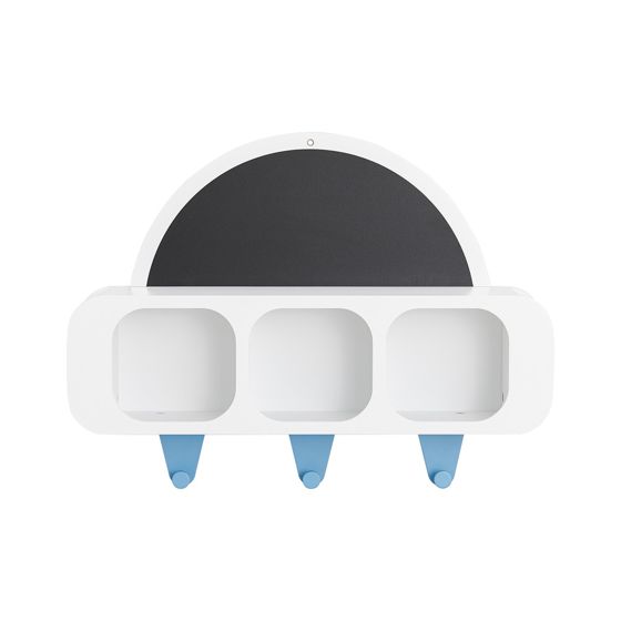 SoBuy Lastenhuoneen kirjahylly kevyt ja luja mökkikäyttöön KMB86-W