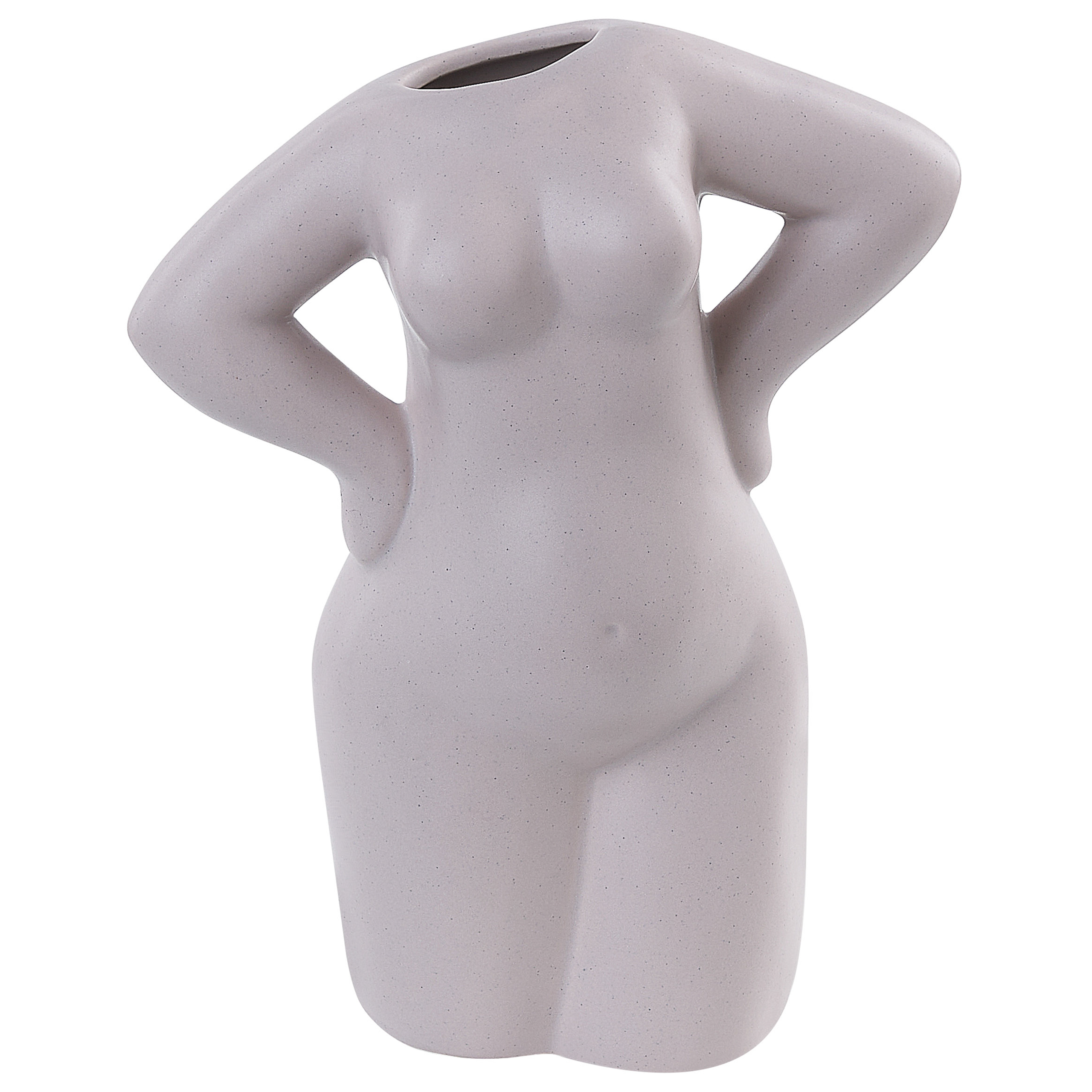 Kukkamaljakko KILKIS 24 cm Keramiikka Beige