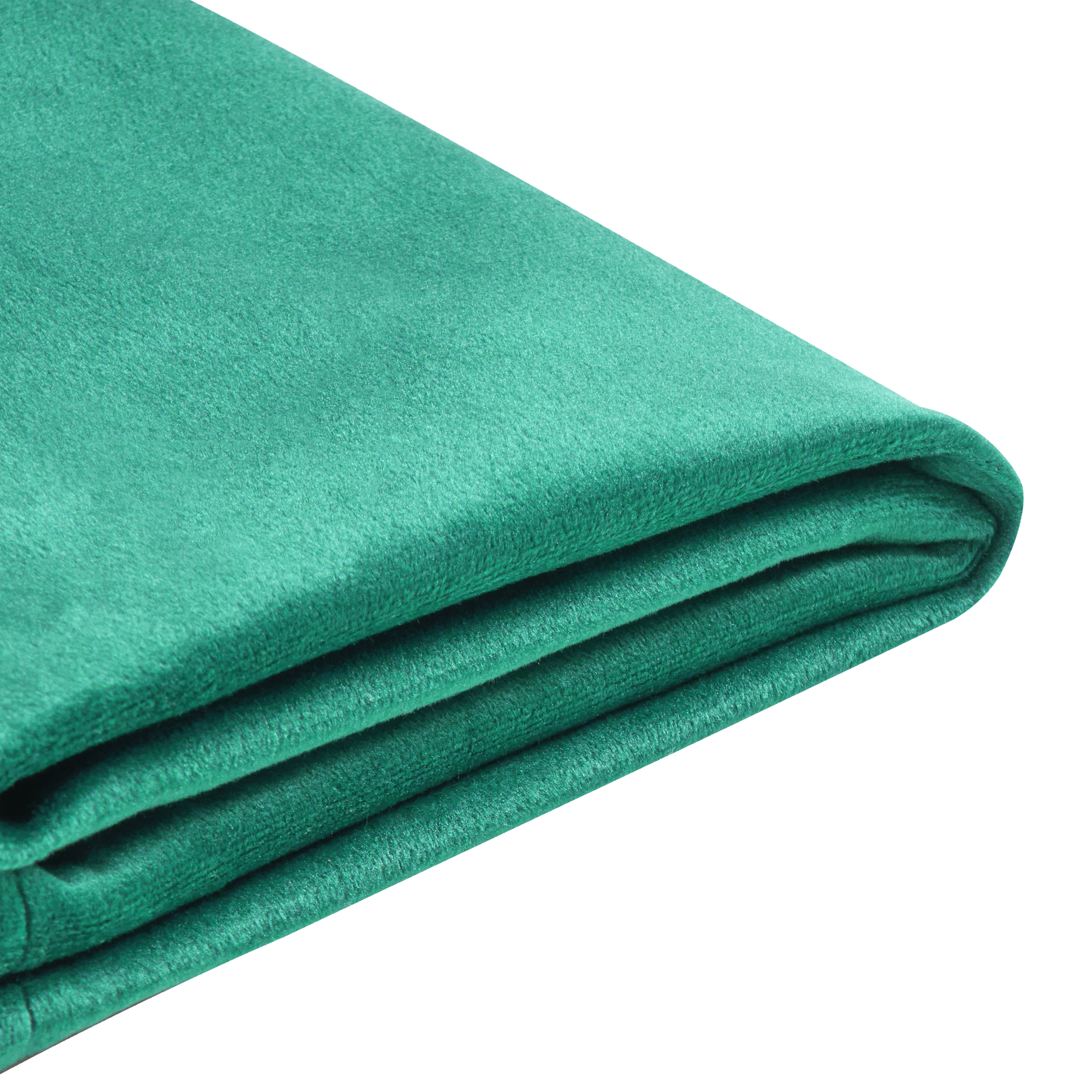 Sängynrungon päällinen Sametti FITOU 140 x 200 cm Tummanvihreä