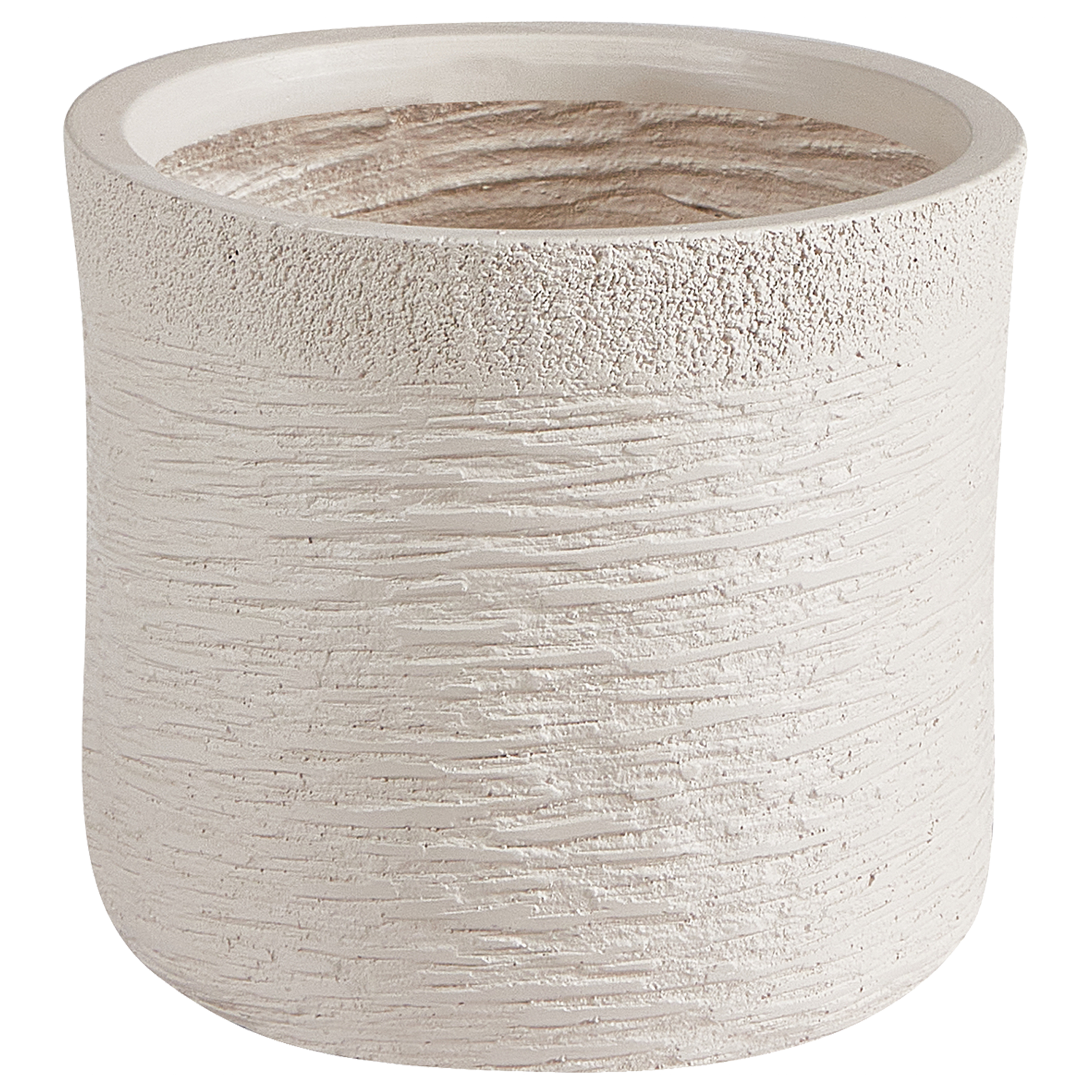 Kukkaruukku SAMOS 26 cm Vaaleanbeige