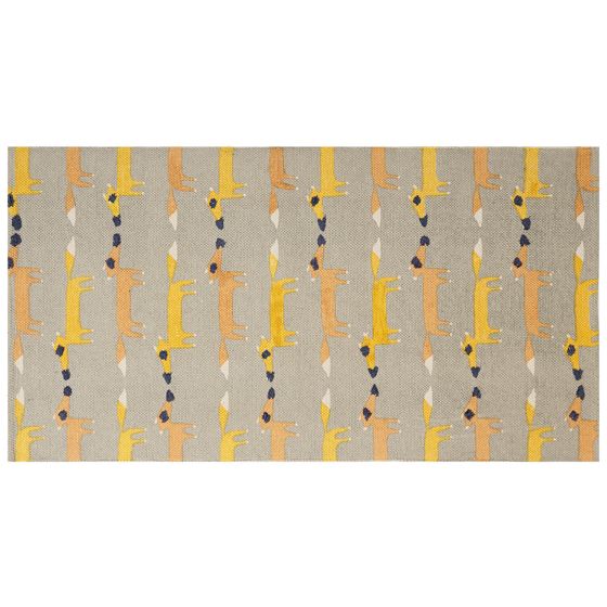 Lastenhuoneen matto BANKGO Harmaa 80 x 150 cm puuvilla