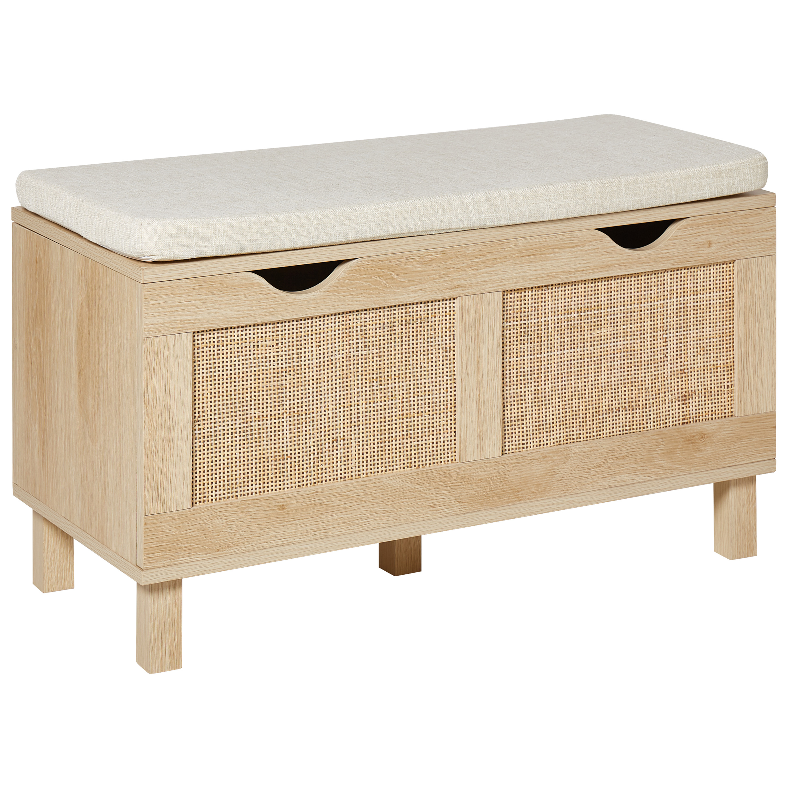 Säilytyspenkki WASHINGTON Vaaleanruskea