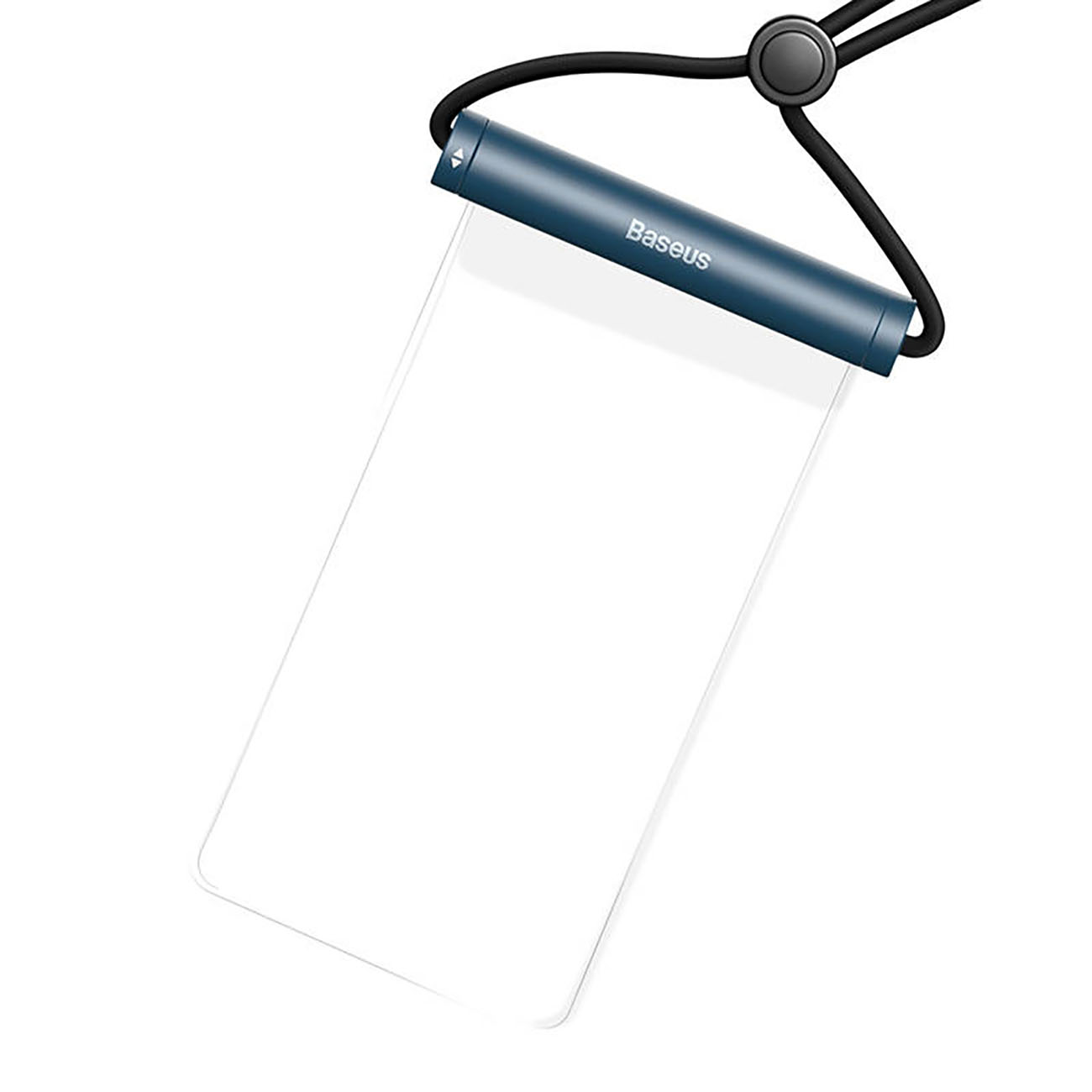 Vedenpitävä kotelo 7,2 tuuman puhelimelle, jossa lieriömäinen solki IPX8 AquaGlide - sininen