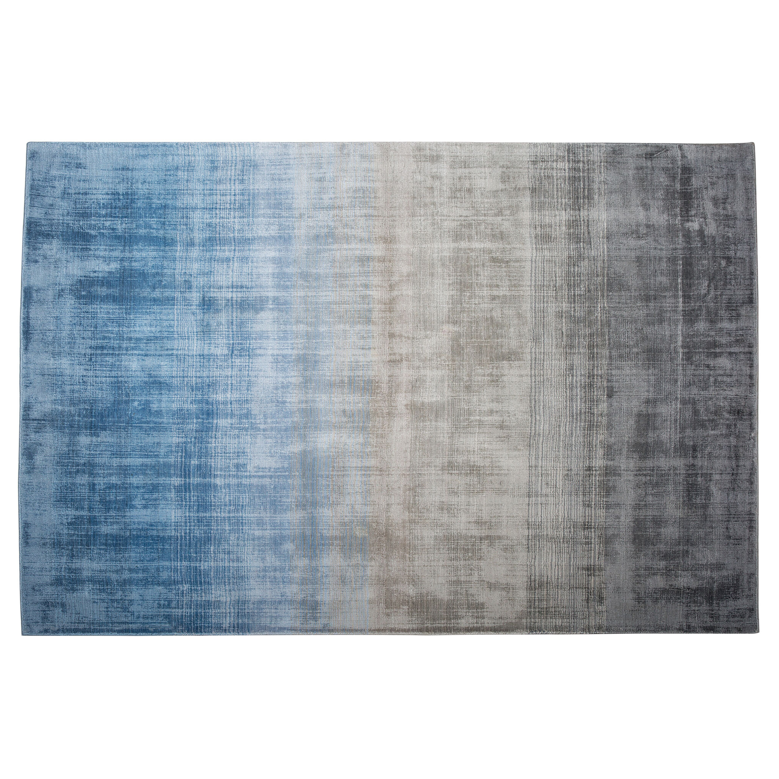 Matto ERCIS Sininen 140 x 200 cm Viskoosi