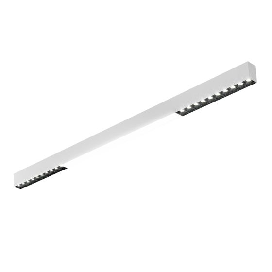 NETTLIFE LED - kattovalaisin Valkoinen 32W moderni, olohuoneen lamppu, himmennettäväKaukosäätimellä, pitkä pöytävalaisin, 107 cm Keittiöön