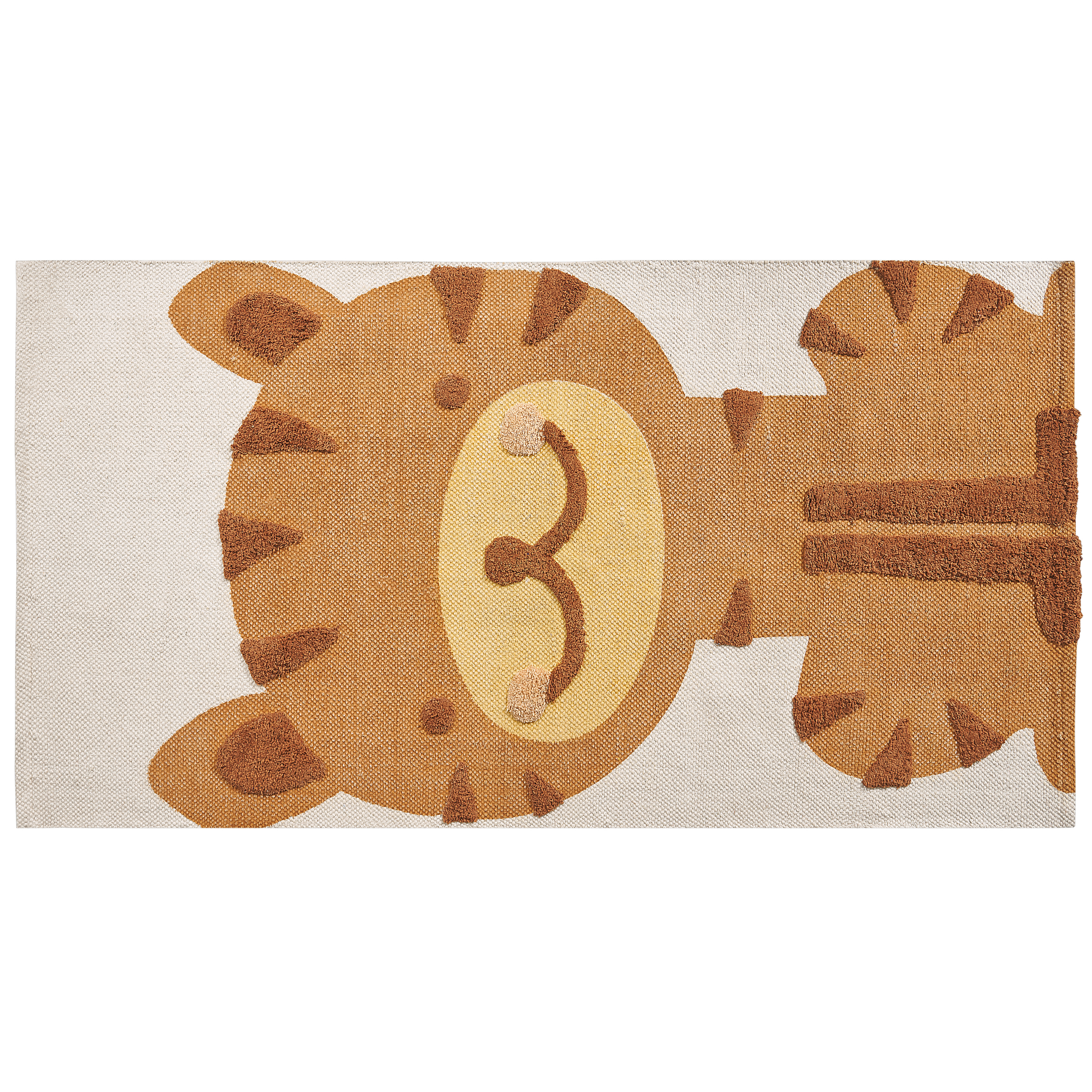 Lastenhuoneen matto SIGLI Monivärinen 80 x 150 cm puuvilla