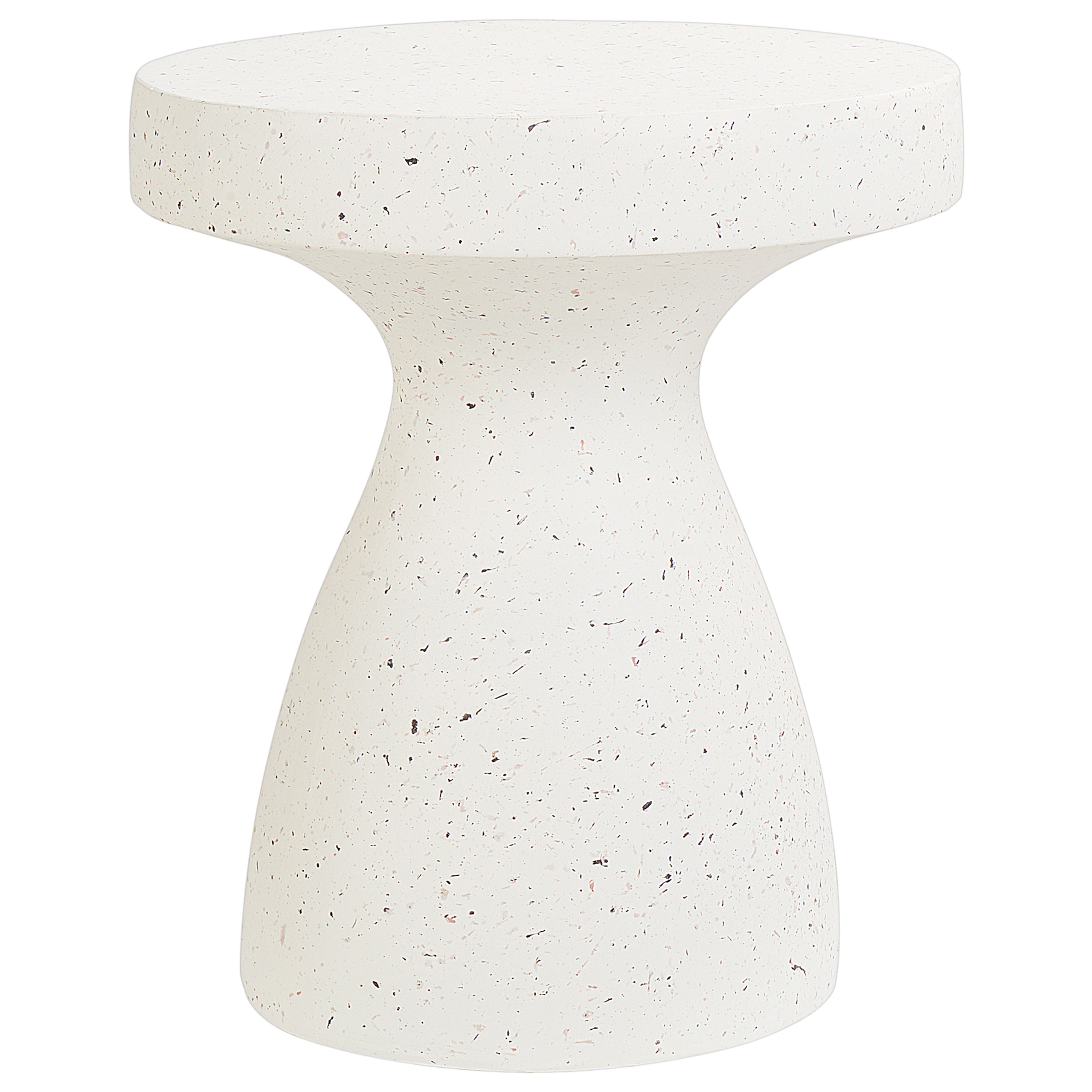 Sivupöytä BIVIERE 39 cm 39 cm Terrazzo-kuvio Luonnonvalkoinen