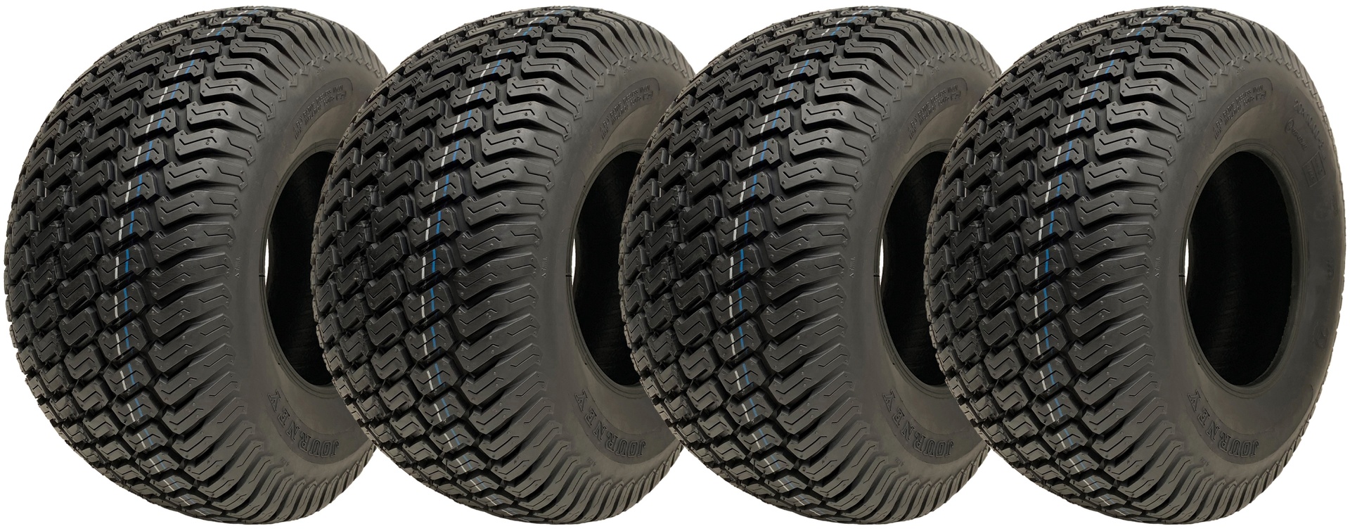 20x10.00-8 ruohonleikkurin nurmikengät, 4-kerroksiset, Wanda P332, tieliikennekelpoiset (4 kpl:n sarja)