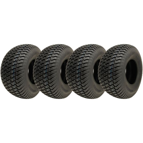 20x10.00-8 ruohonleikkurin nurmikengät, 4-kerroksiset, Wanda P332, tieliikennekelpoiset (4 kpl:n sarja)