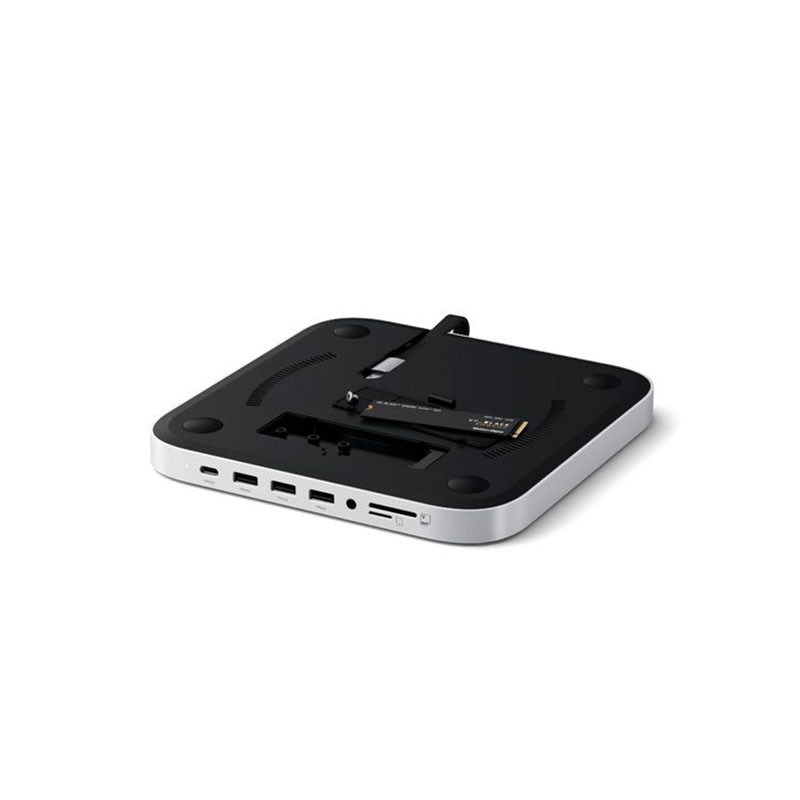 USB-C Moniporttinen Hubi NVMe SSD-paikalla ja Jalustatoiminnolla Mac Minille