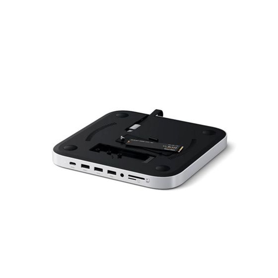 USB-C Moniporttinen Hubi NVMe SSD-paikalla ja Jalustatoiminnolla Mac Minille