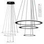 TOOLIGHT riippuva kattovalaisin LED G040-3CP musta