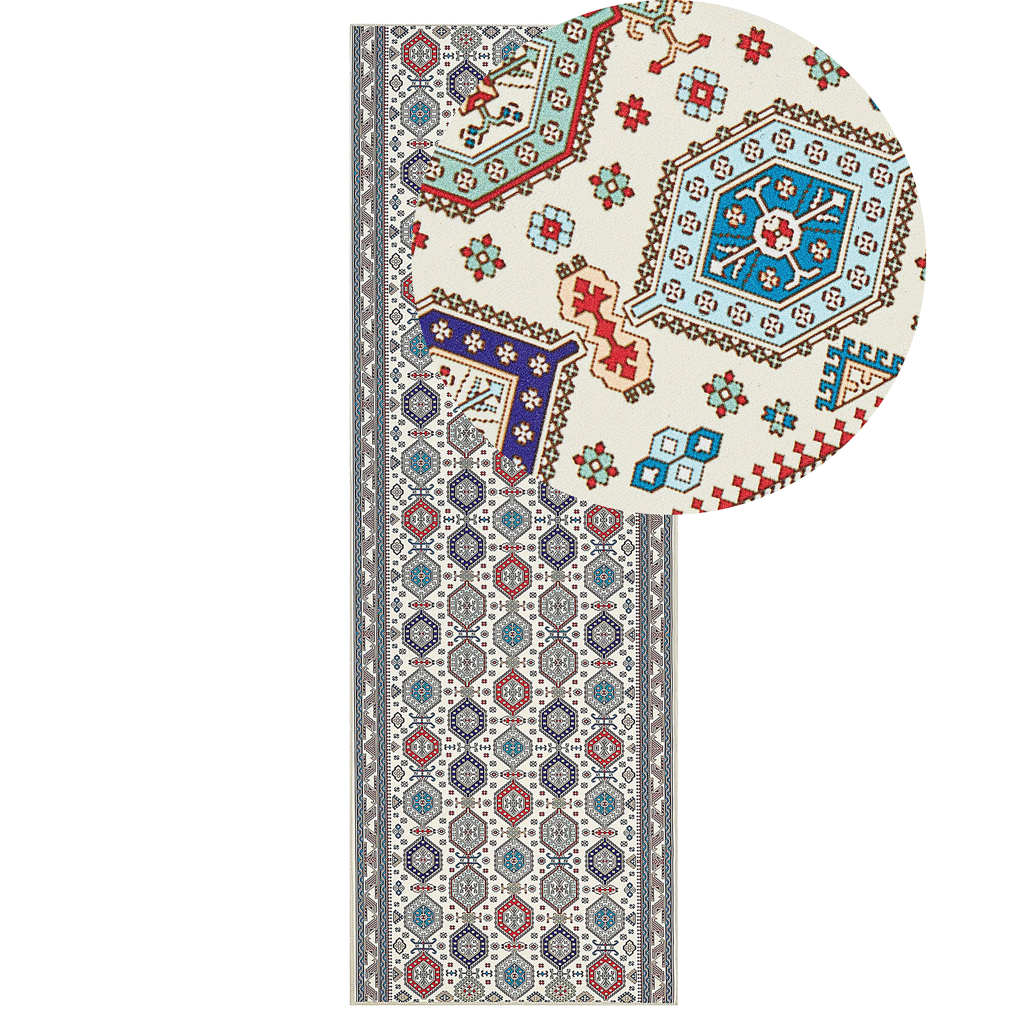 Matto HACILAR Monivärinen 80 x 240 cm