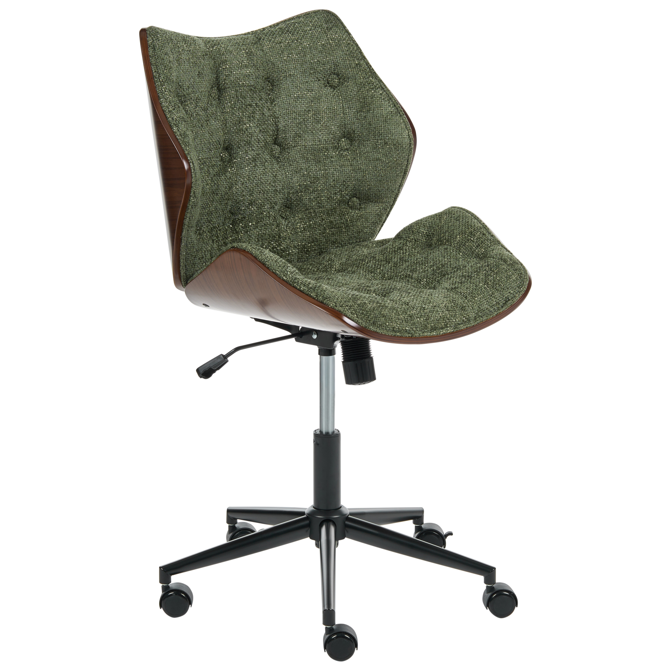 Työtuoli LOMPOC Chenille Tummanvihreä