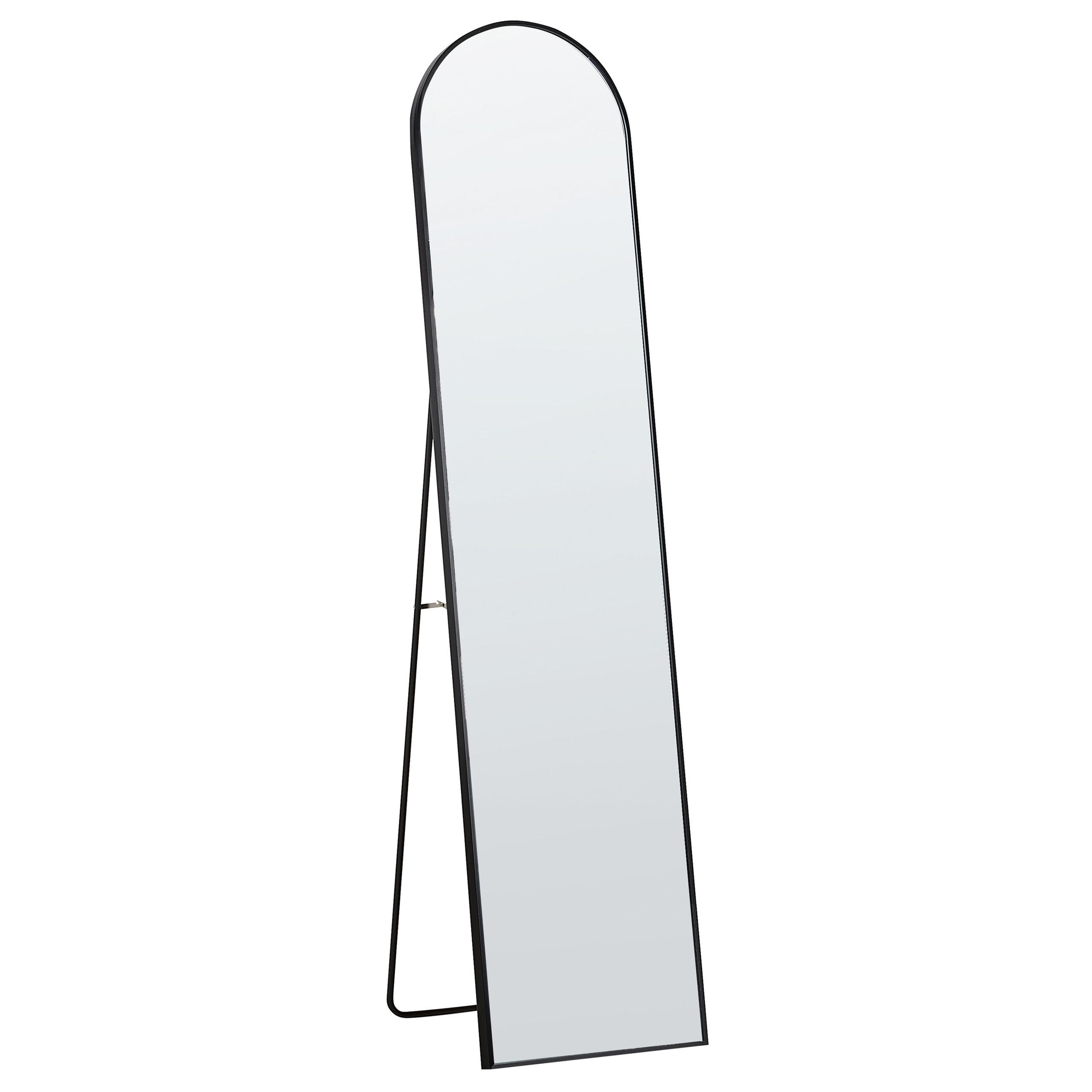 Lattiapeili BAGNOLET 150 cm metalli Musta