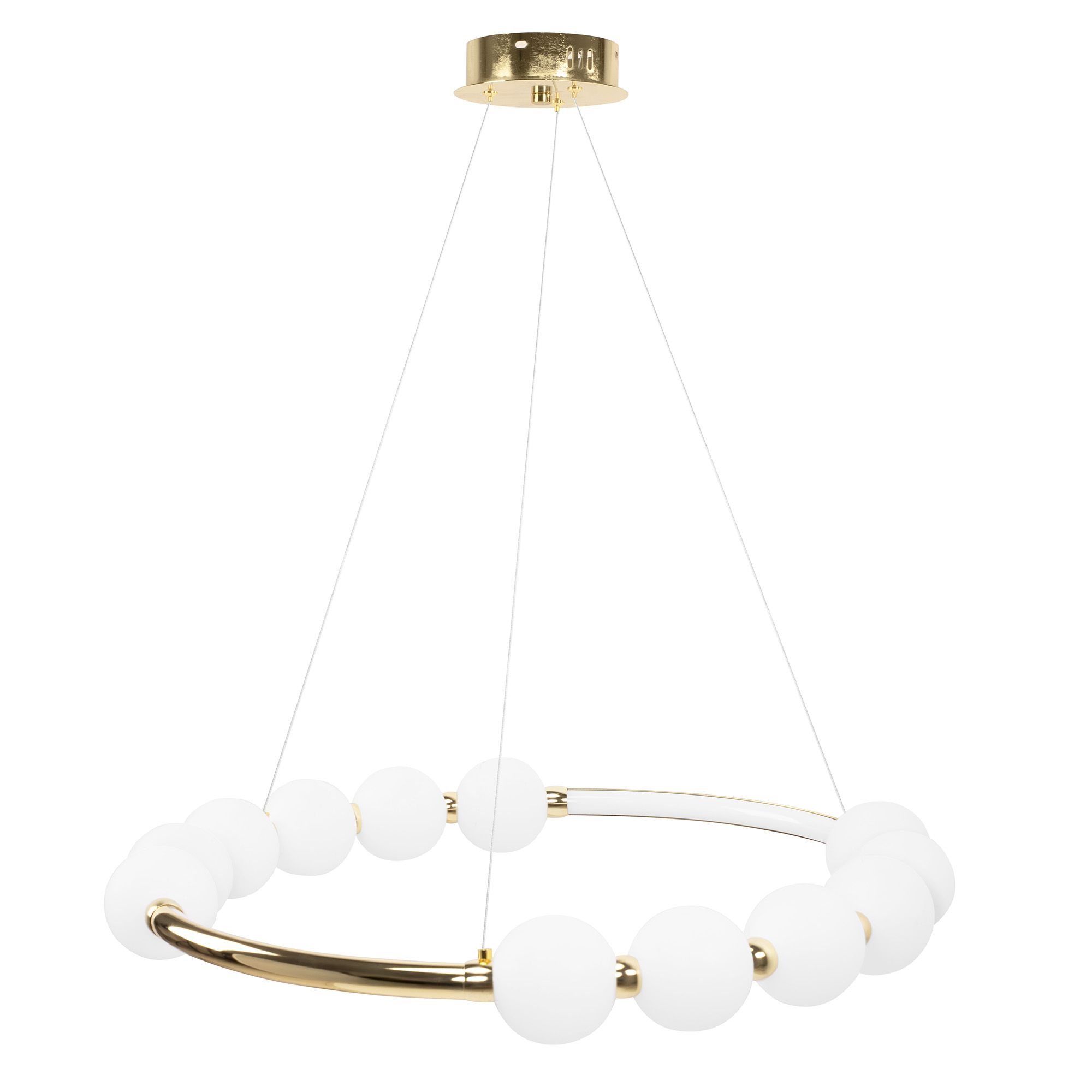 TOOLIGHT riippuva kattovalaisin LED APP1553-CP kulta, 62x62x131cm