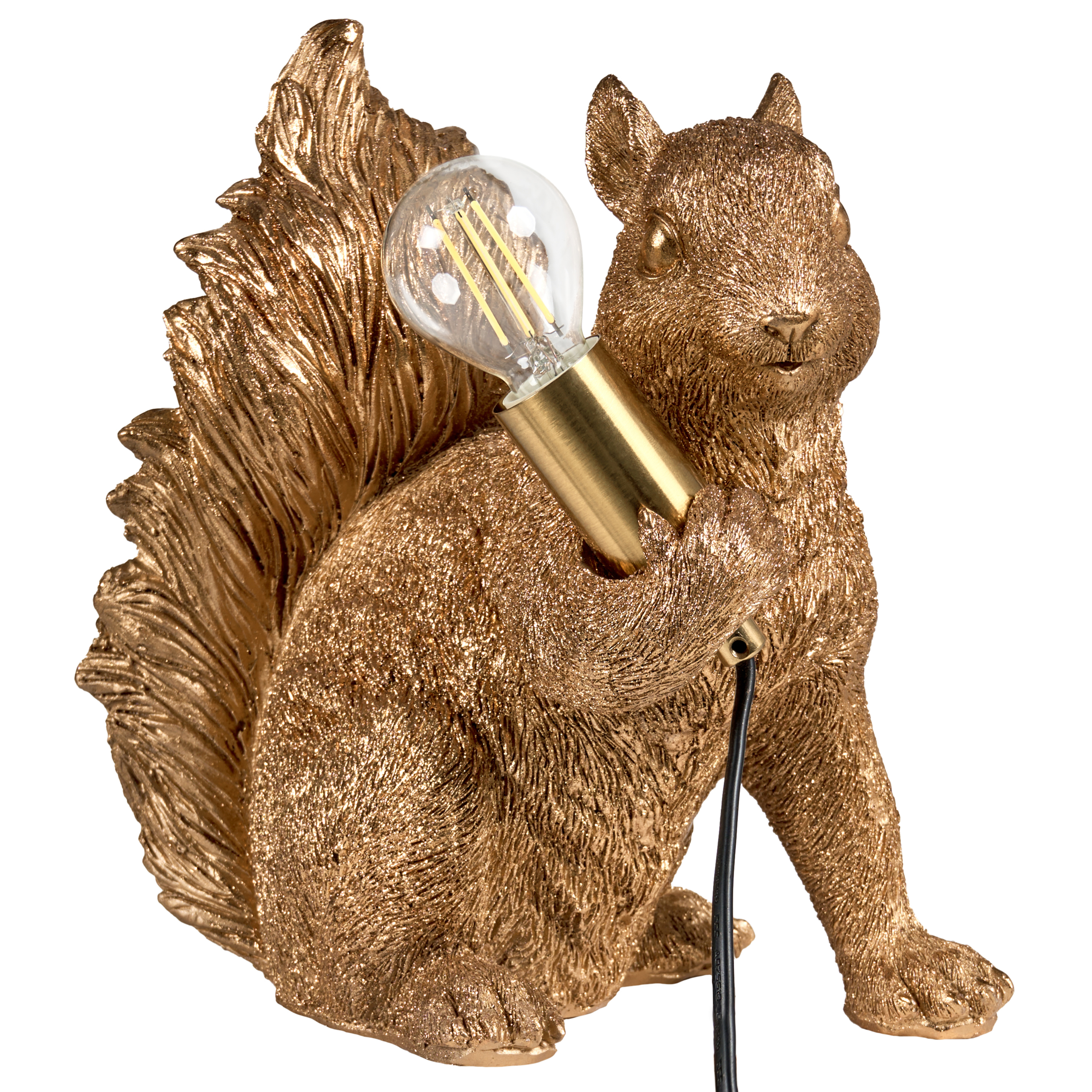 Pöytävalaisin Orava PINOLI Kulta