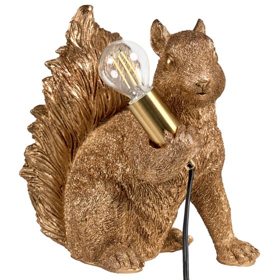 Pöytävalaisin Orava PINOLI Kulta