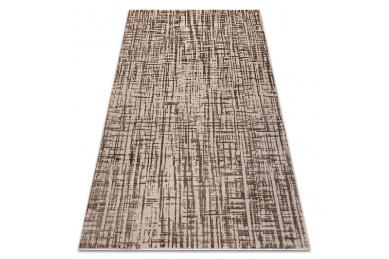 Matto AURA J2557A beige - Lines, rakenteellinen, moderni 140x190 cm