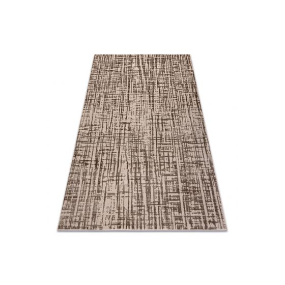 Matto AURA J2557A beige - Lines, rakenteellinen, moderni 140x190 cm