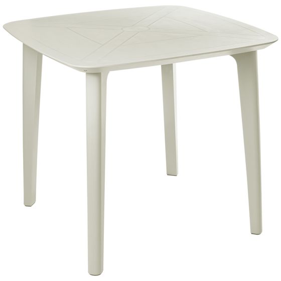 Puutarhapöytä SORICO 86 cm 86 cm Vaaleanbeige