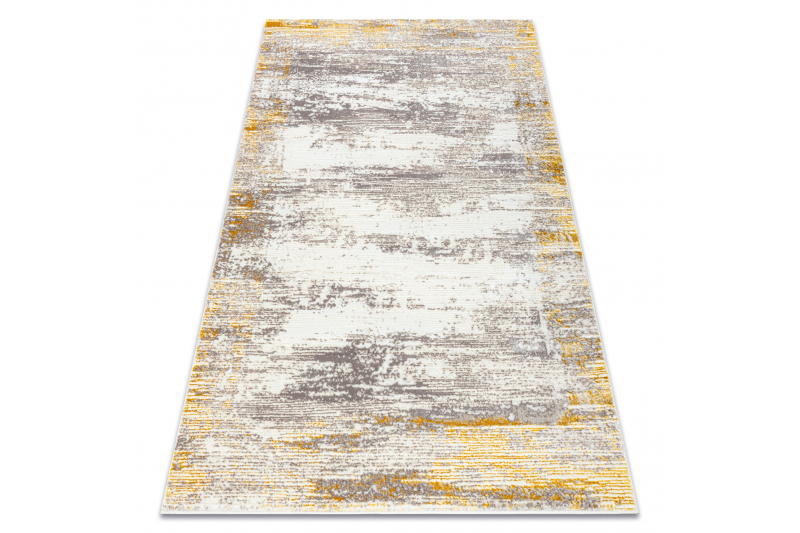 Matto CORE W9775 varjostettu - rakenteellinen, kaksi kerrosta fleeceä, norsunluu / beige 80x150 cm