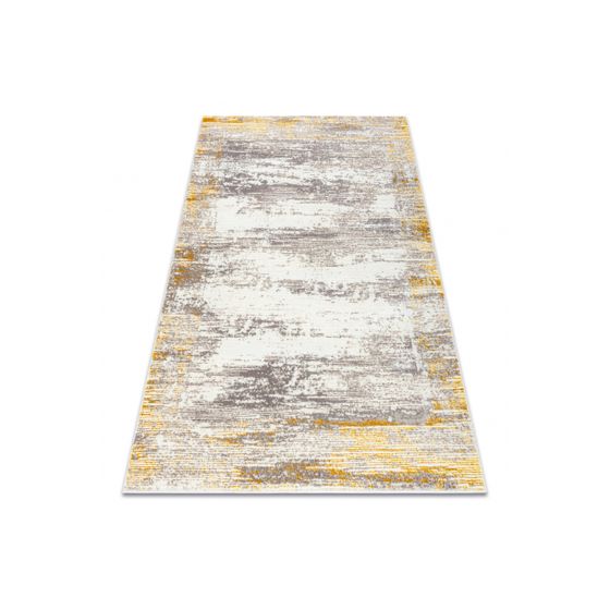 Matto CORE W9775 varjostettu - rakenteellinen, kaksi kerrosta fleeceä, norsunluu / beige 80x150 cm