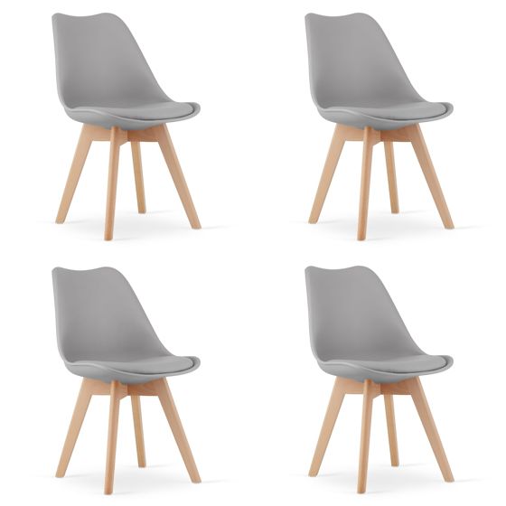 MARK-tuoli, harmaa, 4 kpl