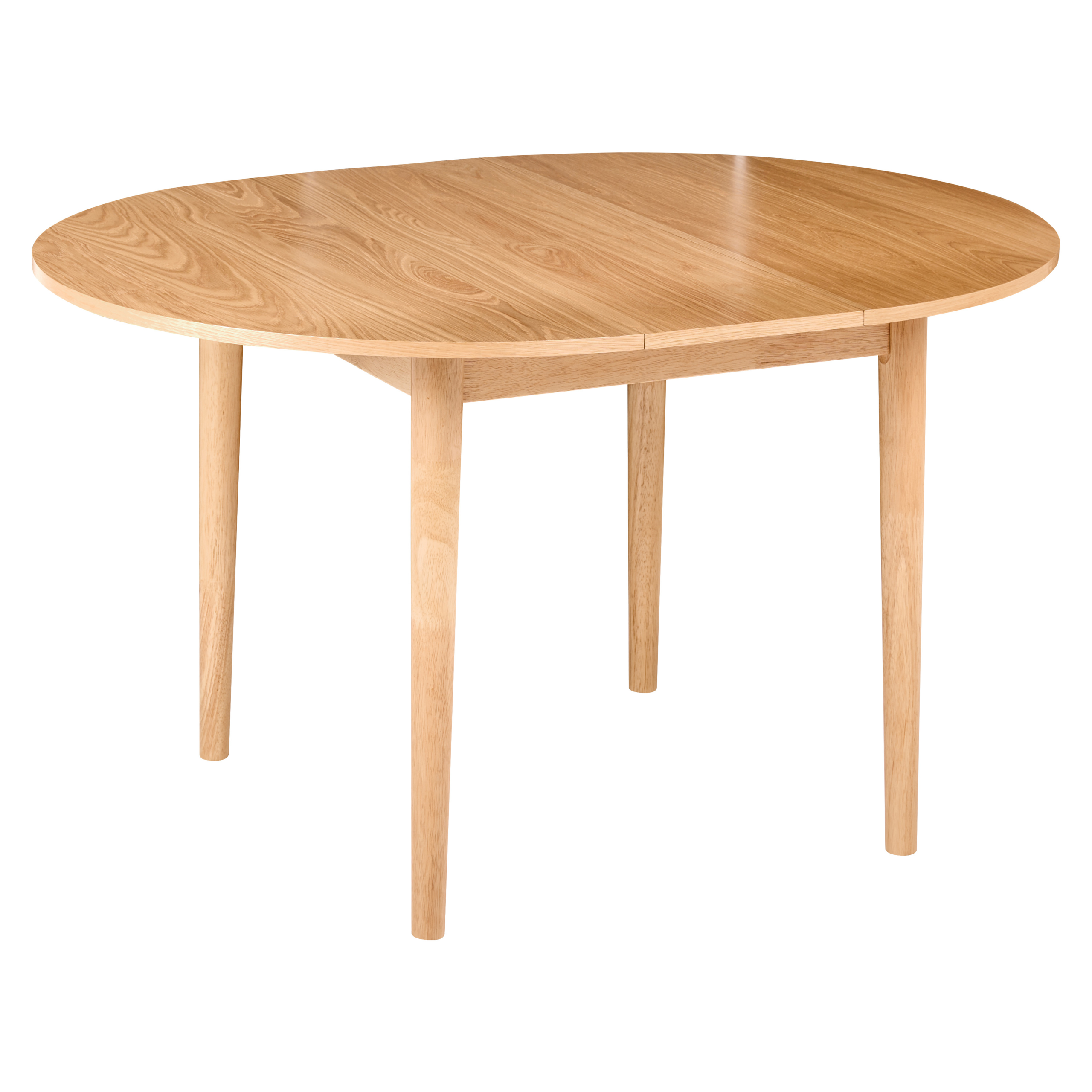 Jatkettava ruokapöytä ECHO Vaalea tammiviilu 107/137 cm 107 cm