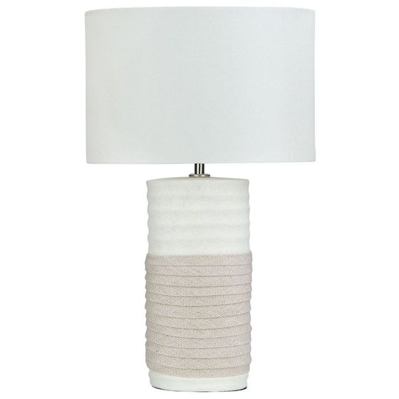 Pöytävalaisin NAVIA posliini Vaaleanbeige