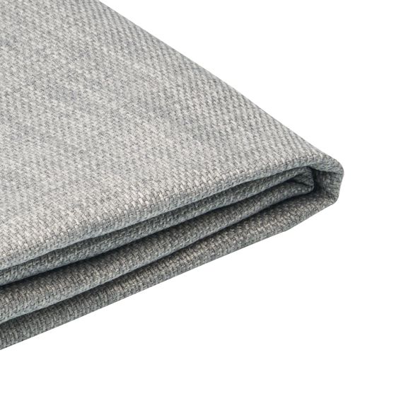 Sängynrungon päällinen FITOU 90 x 200 cm Vaaleanharmaa