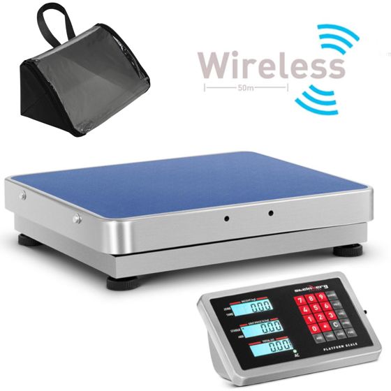 Langaton WiFi-alustavaaka 300 kg / 0,05 g