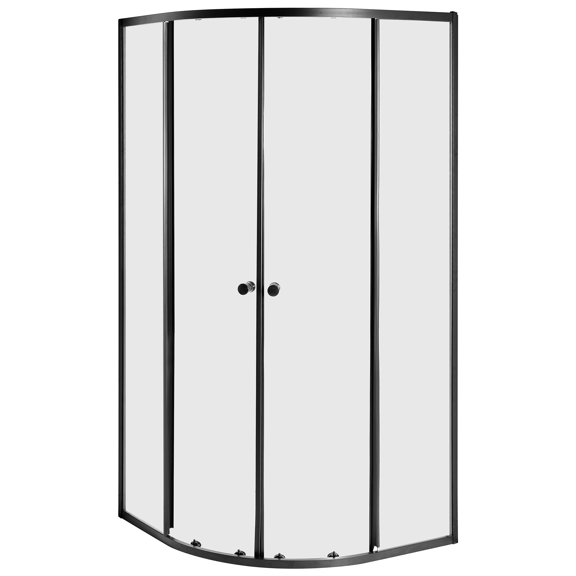 Suihkunurkka ONELLI 90 x 90 x 190 cm Musta