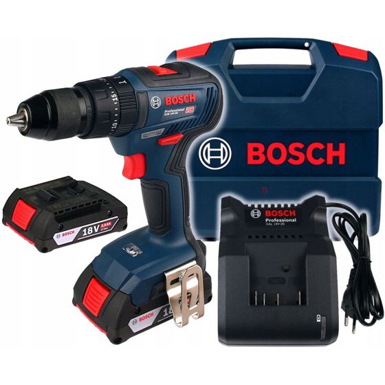 Bosch GSB 18V-50 Professional -Akkuiskuporakone 18V 2x 2,0 Ah