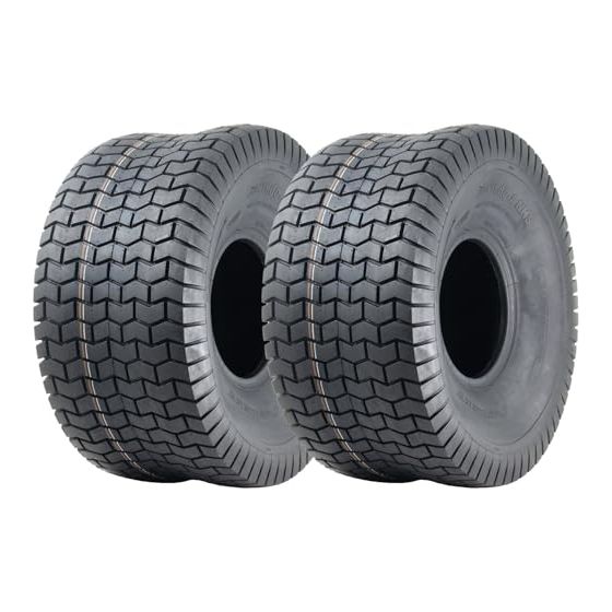 22x11.00-8 ruohonleikkurin renkaat, 4-kerroksiset, tubeless, P512, maastoajo, 670 kg (2 kpl:n sarja)