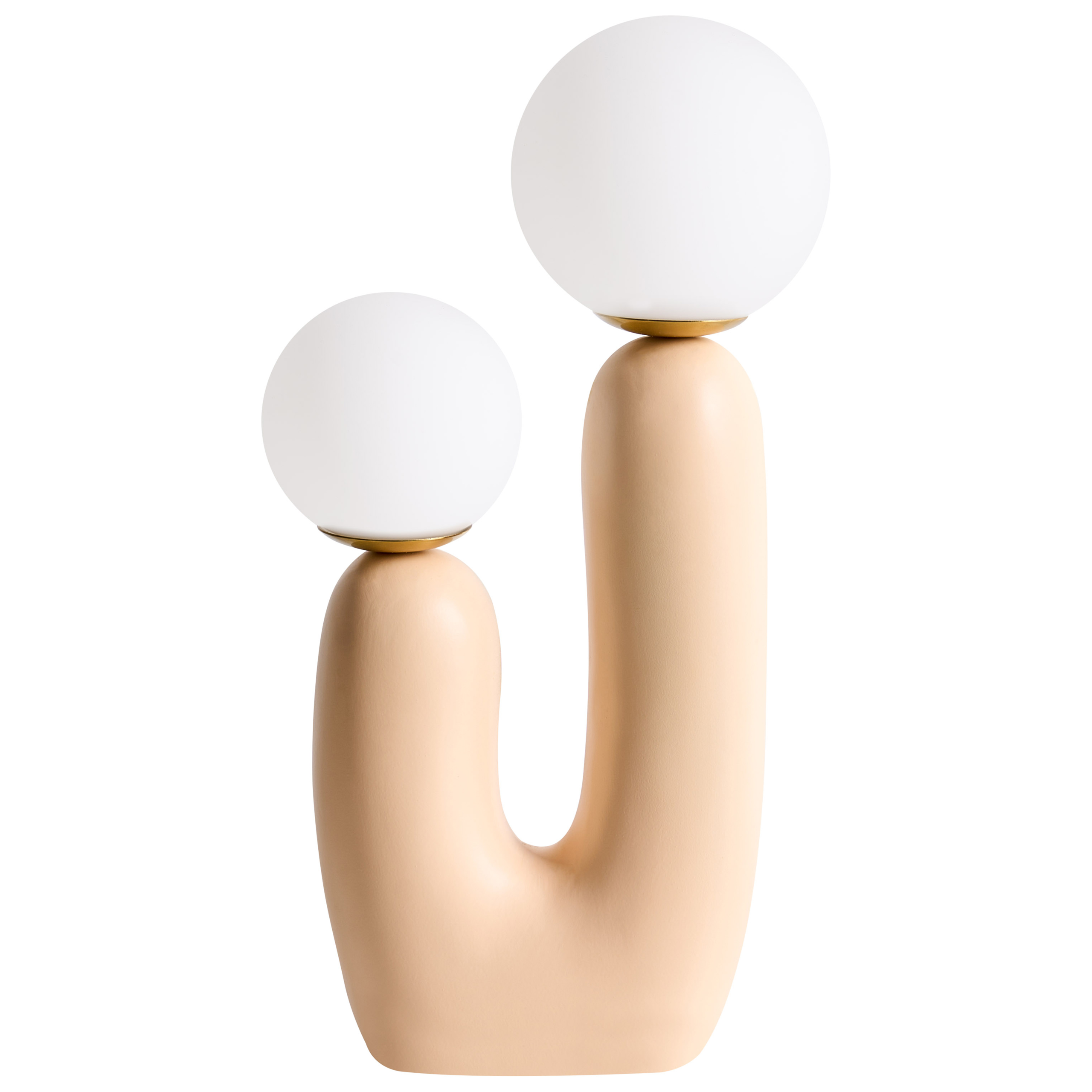 Pöytävalaisin TULUN Beige