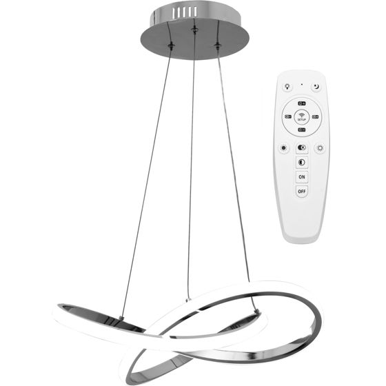 TOOLIGHT riippuva kattovalaisin APP389-CP kromi, 9x44, 5x90cm