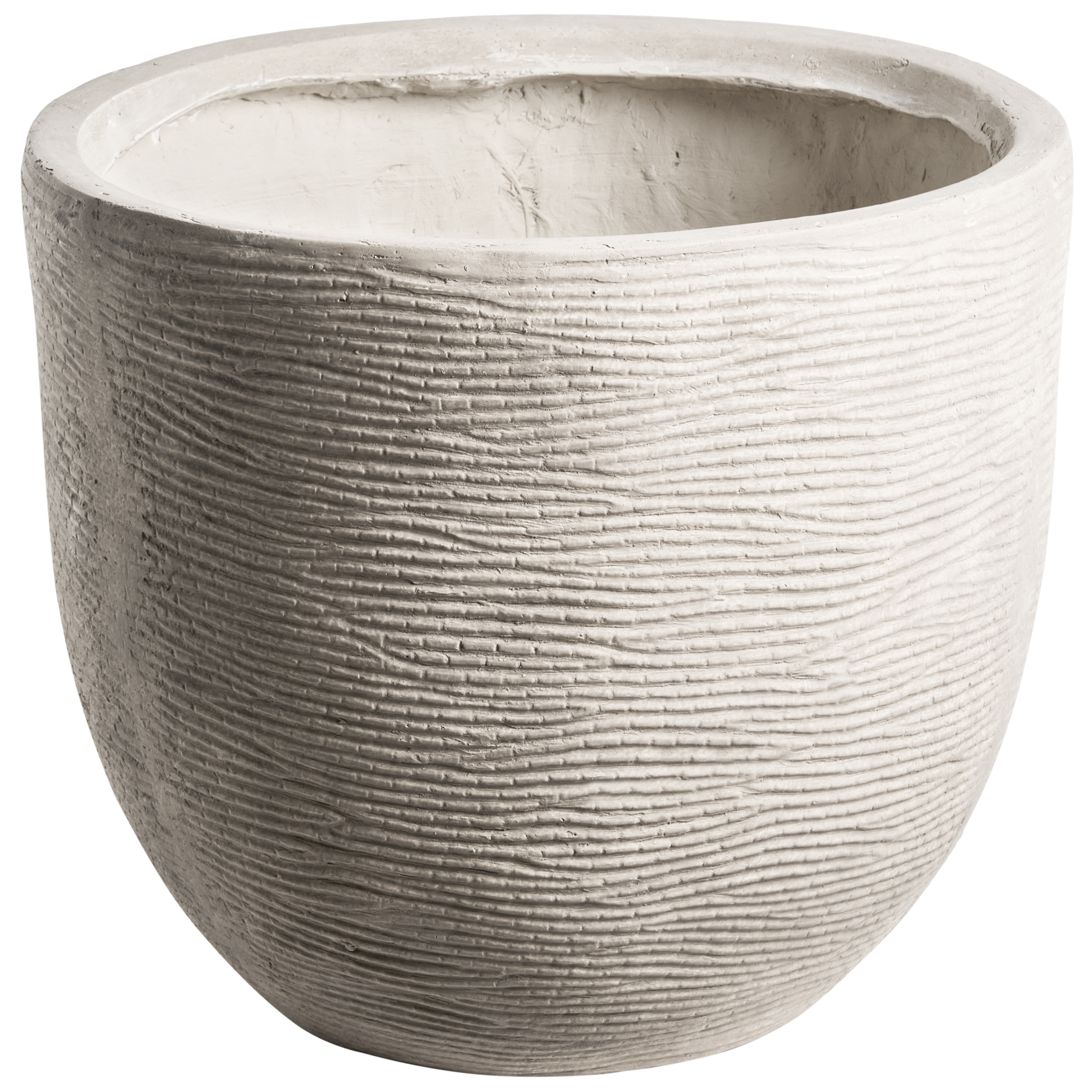 Kukkaruukku LIXOURI 47 cm Vaaleanharmaa
