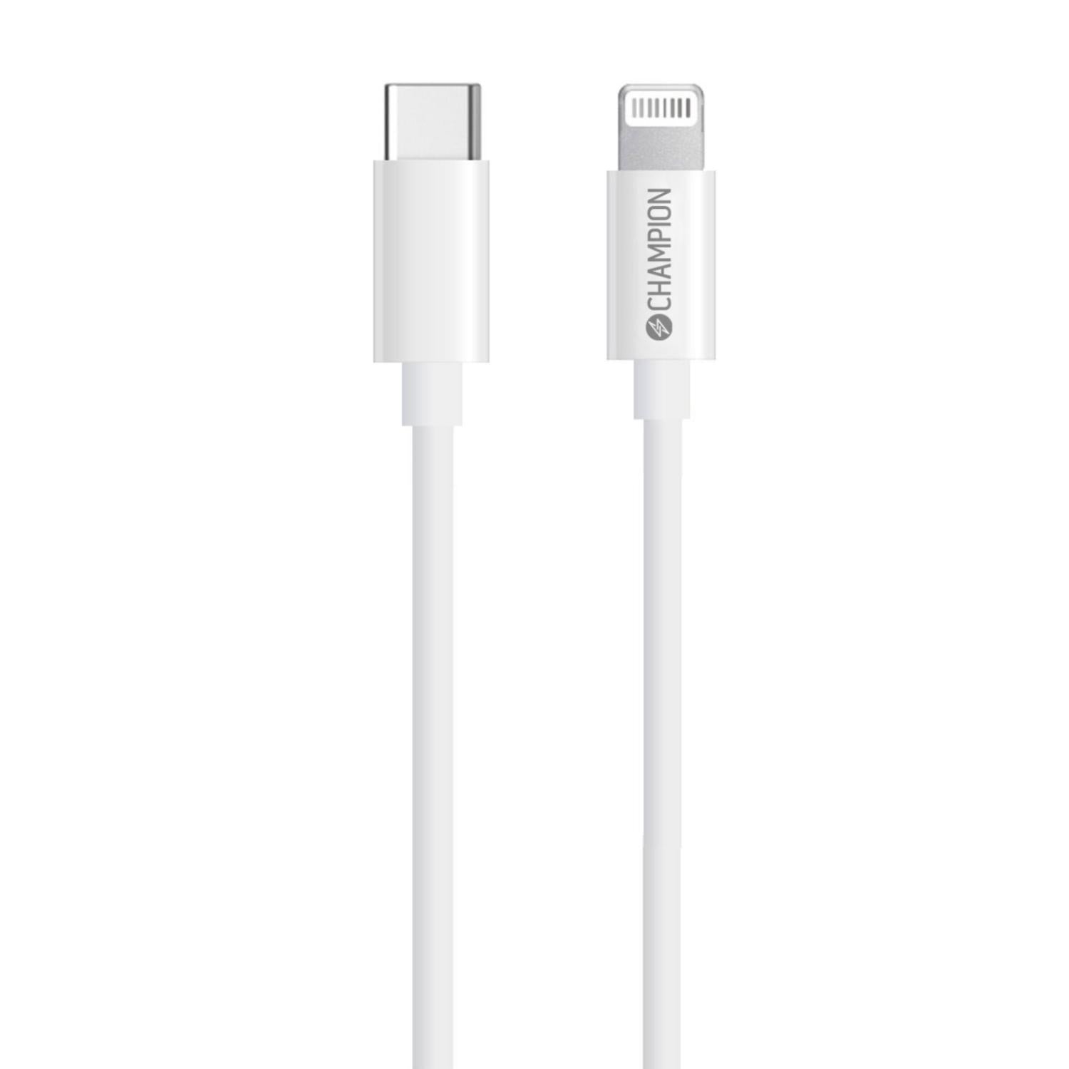 USB-C-Lightning-kaapeli 1 m valkoinen
