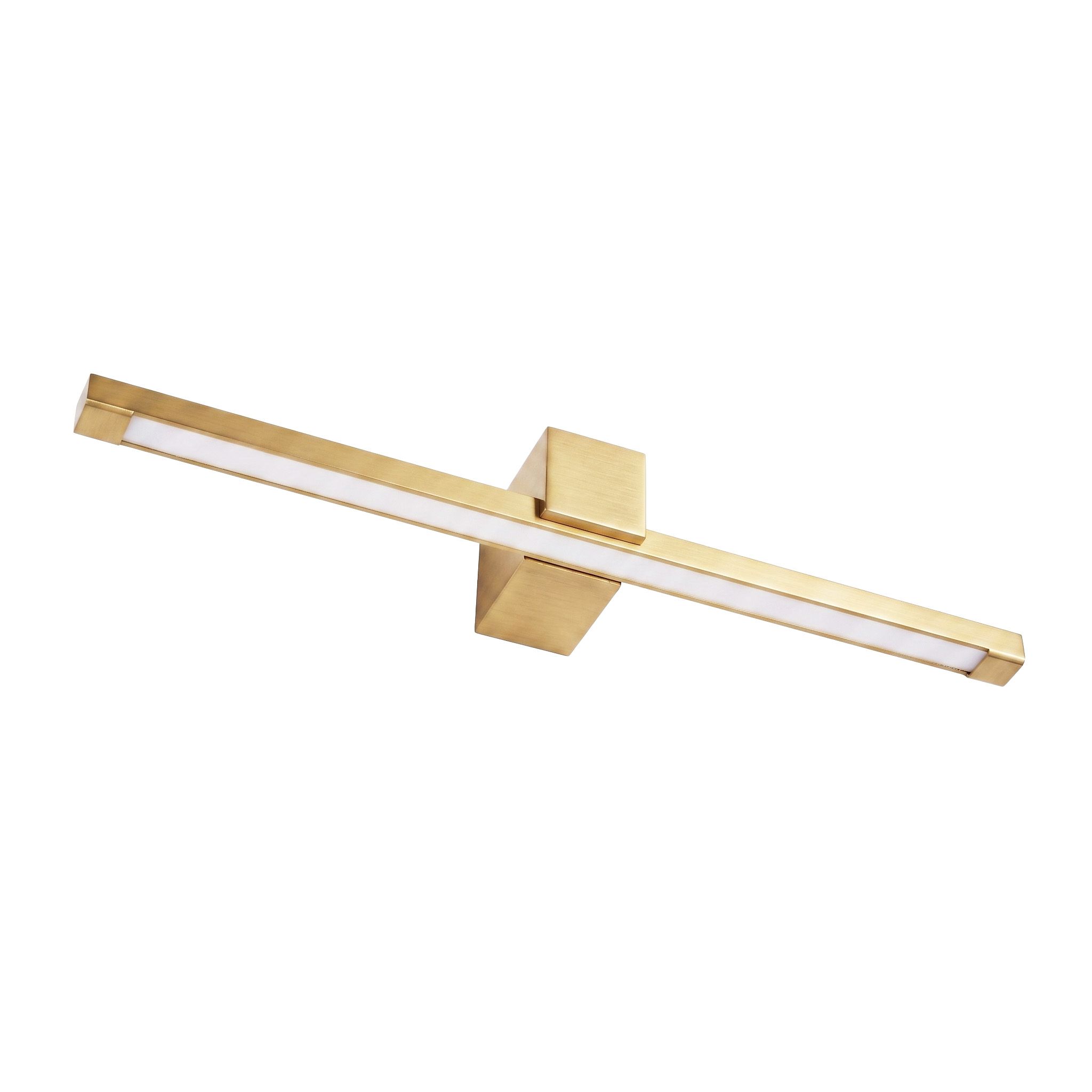 TOOLIGHT seinävalaisin SWE047-1W harjattu kulta, 60x10x5cm