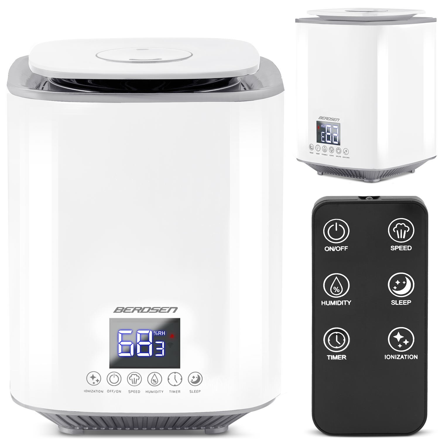 Berdsen BD-502 valkoinen ilmankostutin