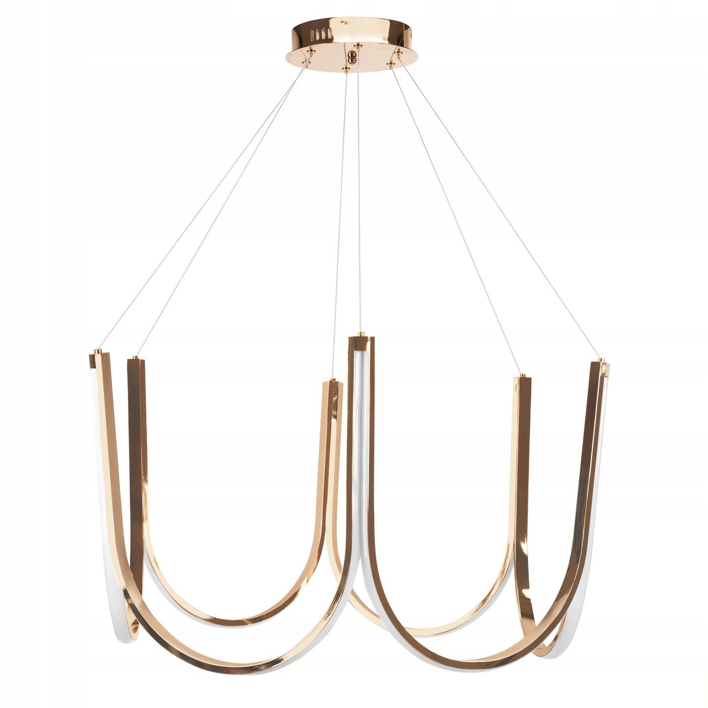 TOOLIGHT riippuva kattovalaisin APP1749-CP kulta, 42x77x116cm