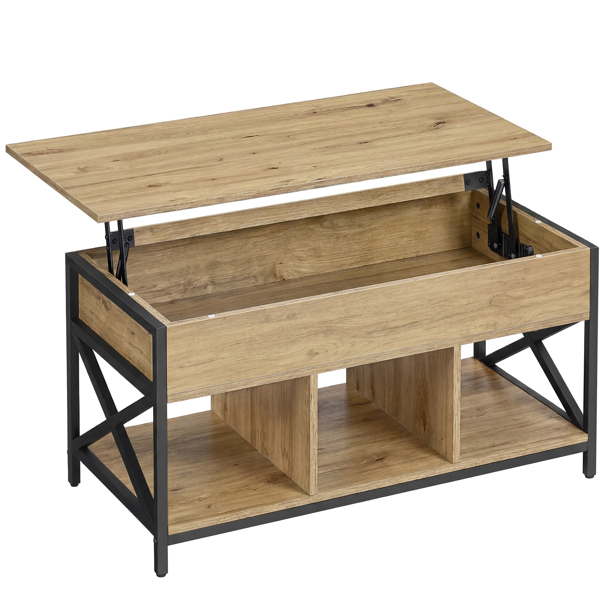 artisan-tammi-sohvapöytä LCT202B88V1 100x50 cm, korkeus 49, 62 cm