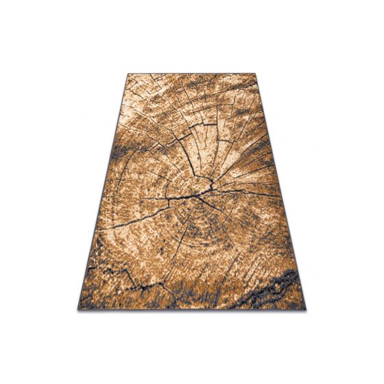 Matto BCF Morad PIEŃ puu - harmaa / beige / vanha kulta 240x340 cm