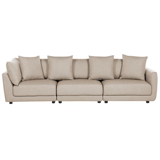 Sohva 3-istuttava SIGTUNA Kangas Beige